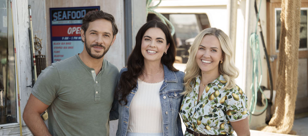 Hallmark’s ‘Catch Of The Day’ Stars Emilie Ullerup, Michael Rady, Katie Lee Biegel