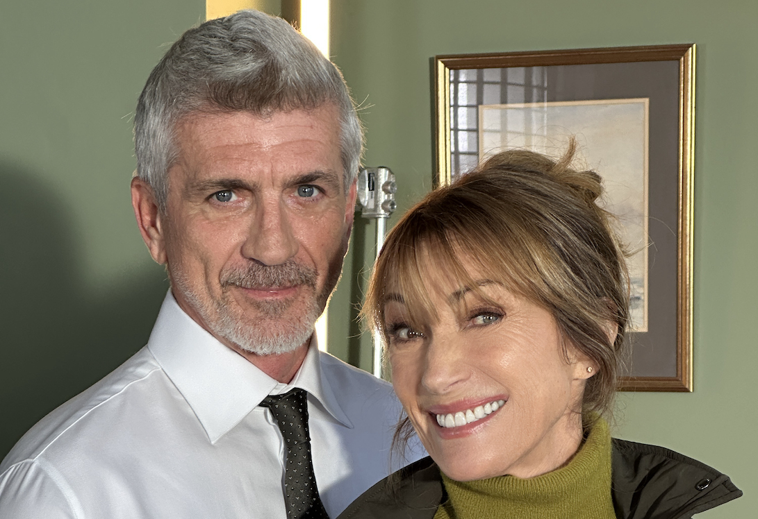 Joe Lando, Jane Seymour, Dr. Quinn, courtesy of Acorn TV