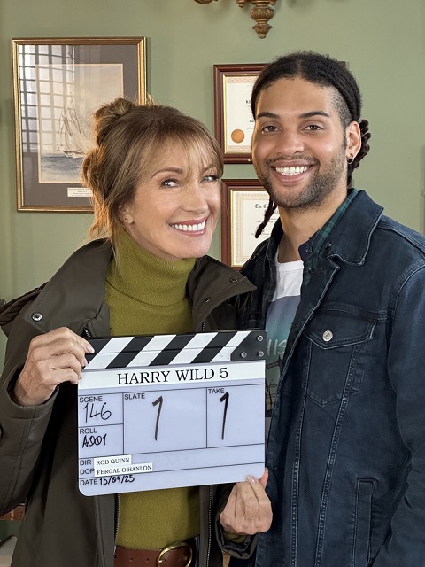 Jane Seymour and Rohan Need, Harry Wild, Courtesy of Acorn TV