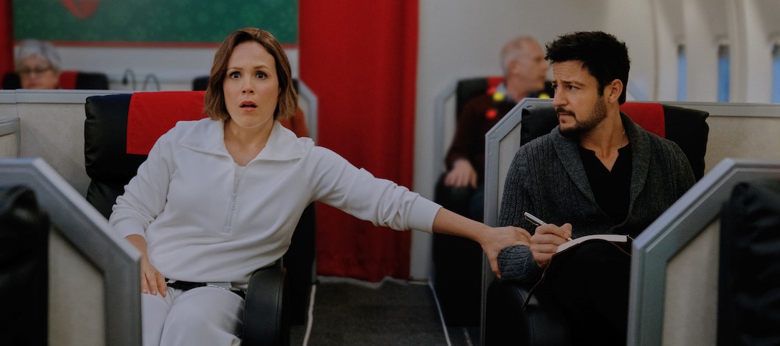 Christmas Above The Clouds, Erin Krakow, Tyler Hynes, ©2025 Hallmark Media, written by Georgia Makitalo for Mystery And Romance TV.